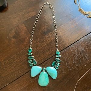Sterling Silver and Turquoise Necklace